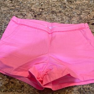 Lilly Pulitzer Adie pink shorts size 10